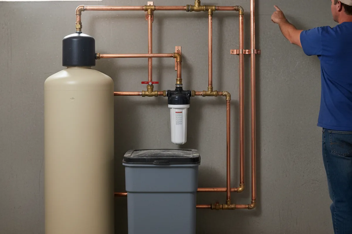 Whole-house water treatment system installed in Willits